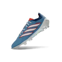 Chuteira Campo Adidas Predator 26 Elite FG Azul, Branco e Vermelho - imagem 2