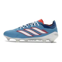 Chuteira Campo Adidas Predator 26 Elite FG Azul, Branco e Vermelho - imagem 1