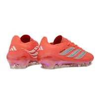 Chuteira Campo Adidas Predator 26 Elite FG Laranja e Prata - imagem 5
