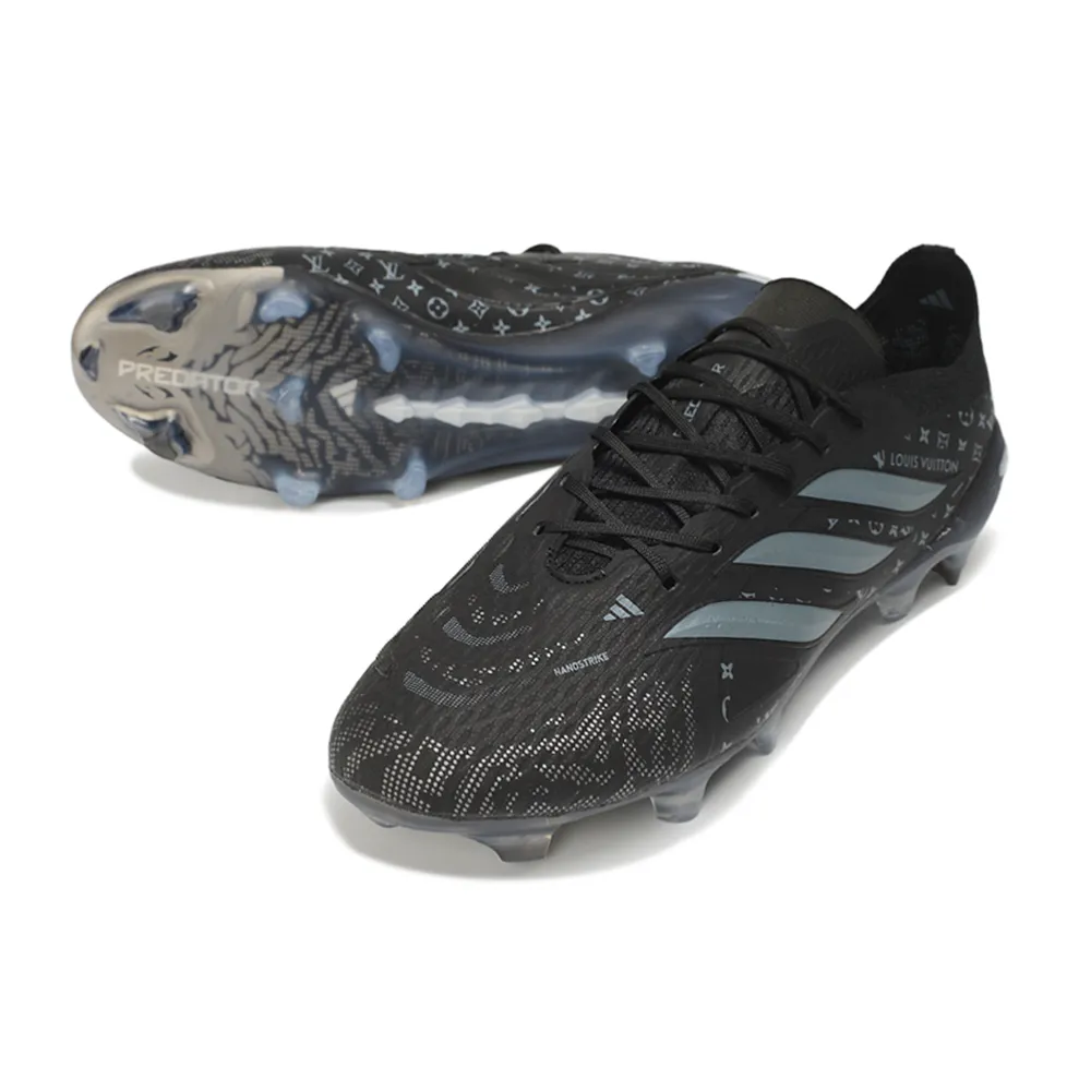 Chuteira Campo Adidas Predator 26 Elite FG Preto