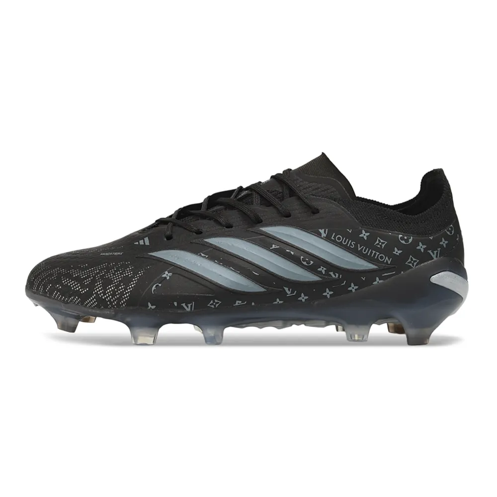 Chuteira Campo Adidas Predator 26 Elite FG Preto