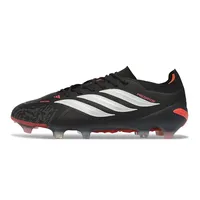 Chuteira Campo Adidas Predator 26 Elite FG Preto, Branco e Laranja - imagem 1