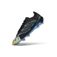 Chuteira Campo Adidas Predator 26 Elite FG Preto, Azul e Dourado - imagem 6