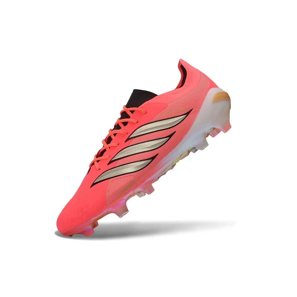 Chuteira Campo Adidas Predator 26 Elite FG Rosa