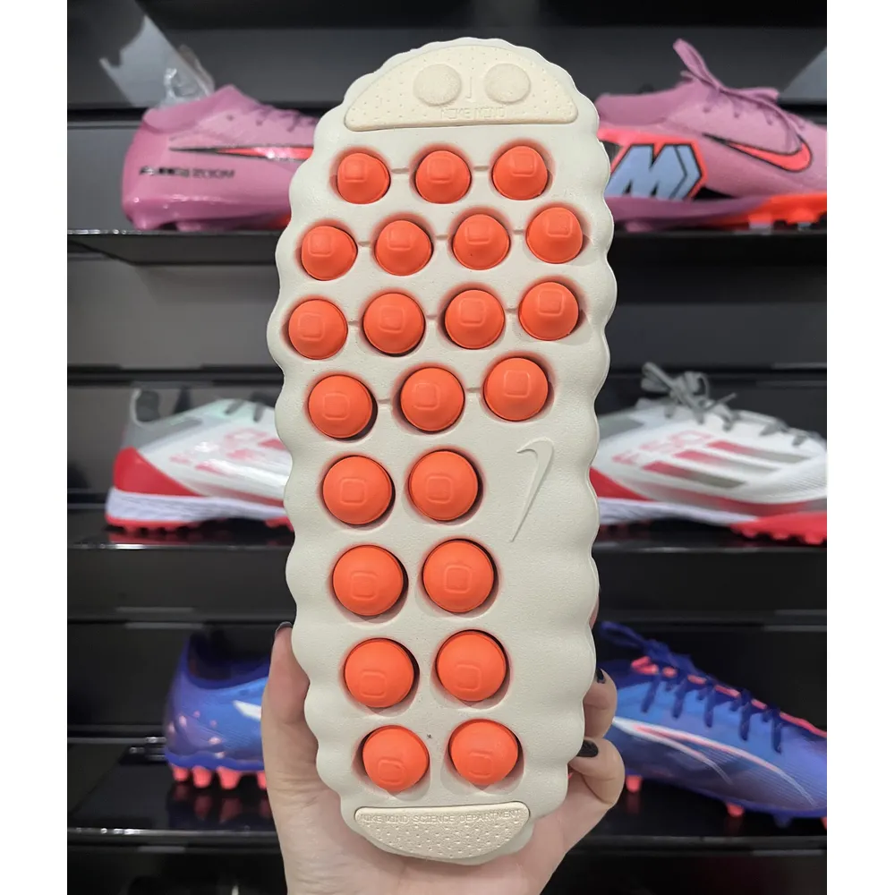 Slide Nike Mind 001 Bege - Pronta Entrega