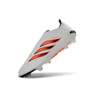 Chuteira Campo Adidas Predator LL 26 Elite FG Branco e Laranja - imagem 4