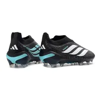 Chuteira Campo Adidas Predator LL 26 Elite FG Preto, Branco e Azul - imagem 4