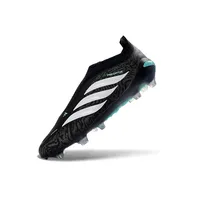 Chuteira Campo Adidas Predator LL 26 Elite FG Preto, Branco e Azul - imagem 3