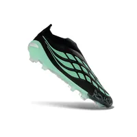 Chuteira Campo Adidas Predator LL 26 Elite FG Preto e Verde - imagem 2
