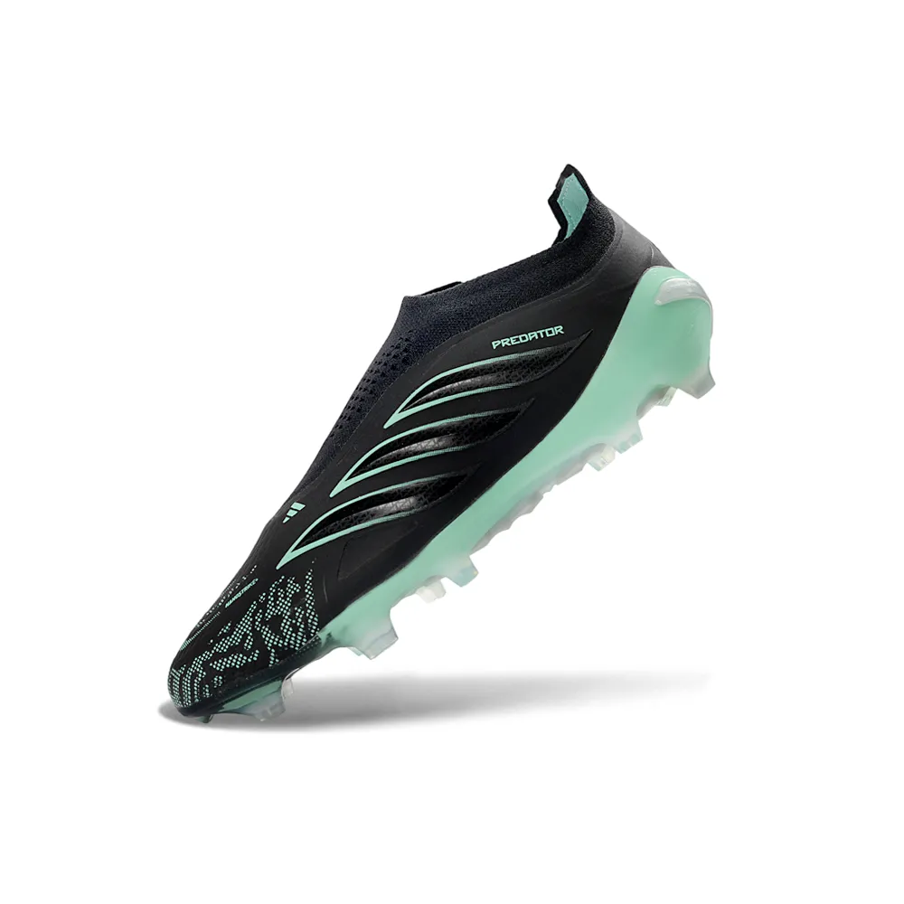 Chuteira Campo Adidas Predator LL 26 Elite FG Preto e Verde