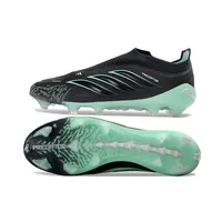Chuteira Campo Adidas Predator LL 26 Elite FG Preto e Verde - imagem 6