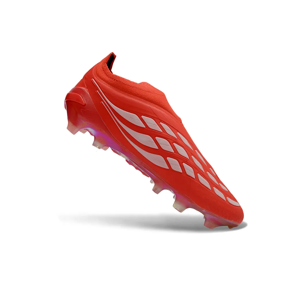 Chuteira Campo Adidas Predator LL 26 Elite FG Laranja e Branco