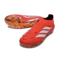 Chuteira Campo Adidas Predator LL 26 Elite FG Laranja e Branco - imagem 3