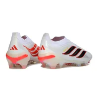 Chuteira Campo Adidas Predator LL 26 Elite FG Branco e Cinza - imagem 3