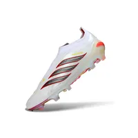 Chuteira Campo Adidas Predator LL 26 Elite FG Branco e Cinza - imagem 4