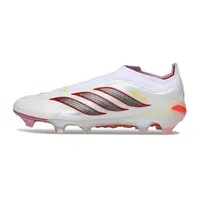Chuteira Campo Adidas Predator LL 26 Elite FG Branco e Cinza - imagem 1