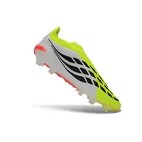 Chuteira Campo Adidas Predator LL 26 Elite FG Branco e Amarelo - imagem 4