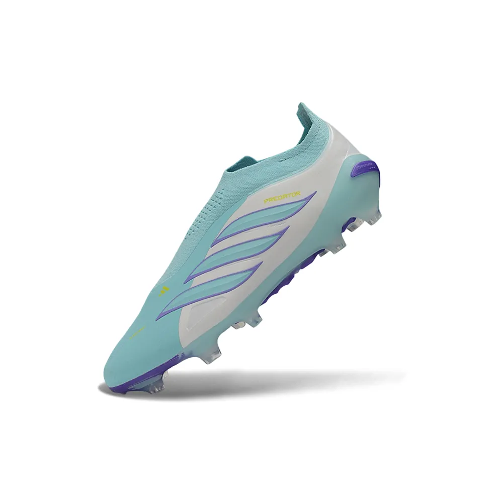 Chuteira Campo Adidas Predator LL 26 Elite FG Azul e Branco