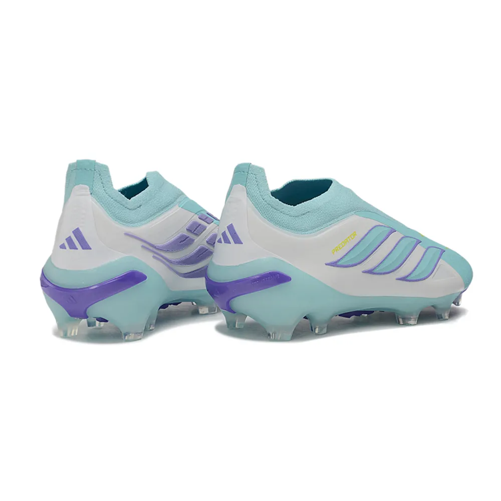 Chuteira Campo Adidas Predator LL 26 Elite FG Azul e Branco