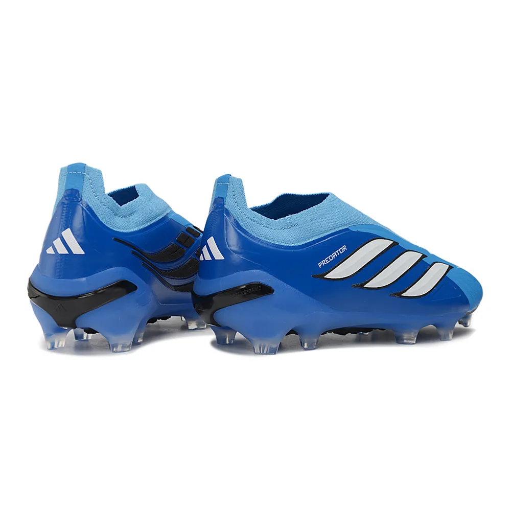 Chuteira Campo Adidas Predator LL 26 Elite FG Azul e Branco