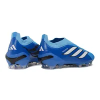Chuteira Campo Adidas Predator LL 26 Elite FG Azul e Branco - imagem 6