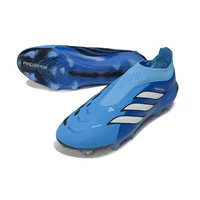 Chuteira Campo Adidas Predator LL 26 Elite FG Azul e Branco - imagem 2