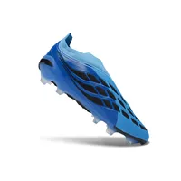 Chuteira Campo Adidas Predator LL 26 Elite FG Azul e Branco - imagem 5
