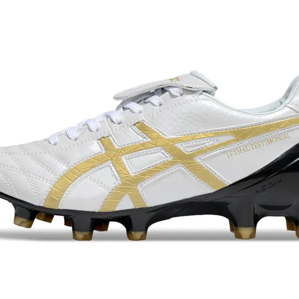 ルブタン　SPYKY SHELL 100　スタッズ　ホワイトゴールド　36.5 Chuteira Campo Asics Lethal Testimonial 4 FG Branca, Dourado e Preto