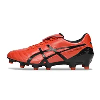 Chuteira Campo Asics Lethal Testimonial 4 FG Vermelho e Preto - imagem 1