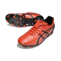 Chuteira Campo Asics Lethal Testimonial 4 FG Vermelho e Preto - imagem 4