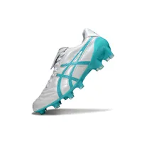 Chuteira Campo Asics Lethal Testimonial 4 FG Branco e Azul - imagem 6