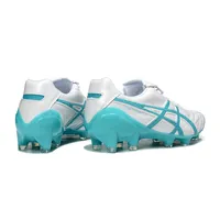 Chuteira Campo Asics Lethal Testimonial 4 FG Branco e Azul - imagem 5