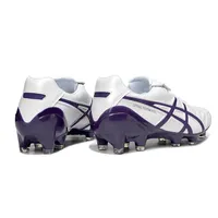 Chuteira Campo Asics Lethal Testimonial 4 FG Branco e Roxo - imagem 3