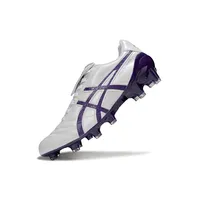 Chuteira Campo Asics Lethal Testimonial 4 FG Branco e Roxo - imagem 5