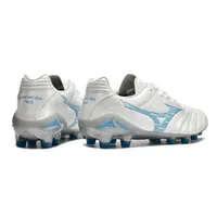 Chuteira Campo Mizuno Morelia Neo 4 Beta FG Branco e Azul - imagem 5