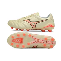 Chuteira Campo Mizuno Morelia Neo 4 Beta FG Bege - imagem 1