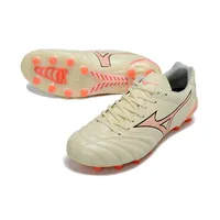 Chuteira Campo Mizuno Morelia Neo 4 Beta FG Bege - imagem 4