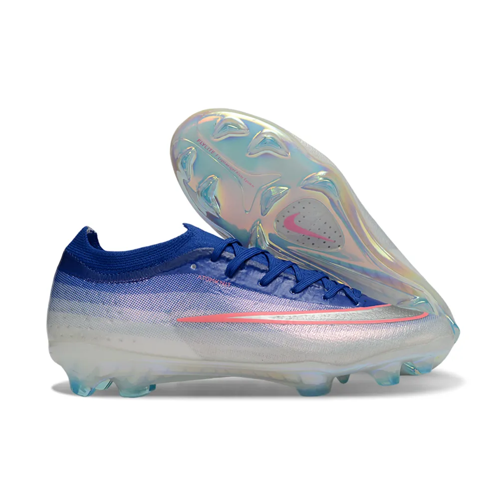 Chuteira Campo Nike Mercurial Vapor 17 Elite FG Azul e Branco