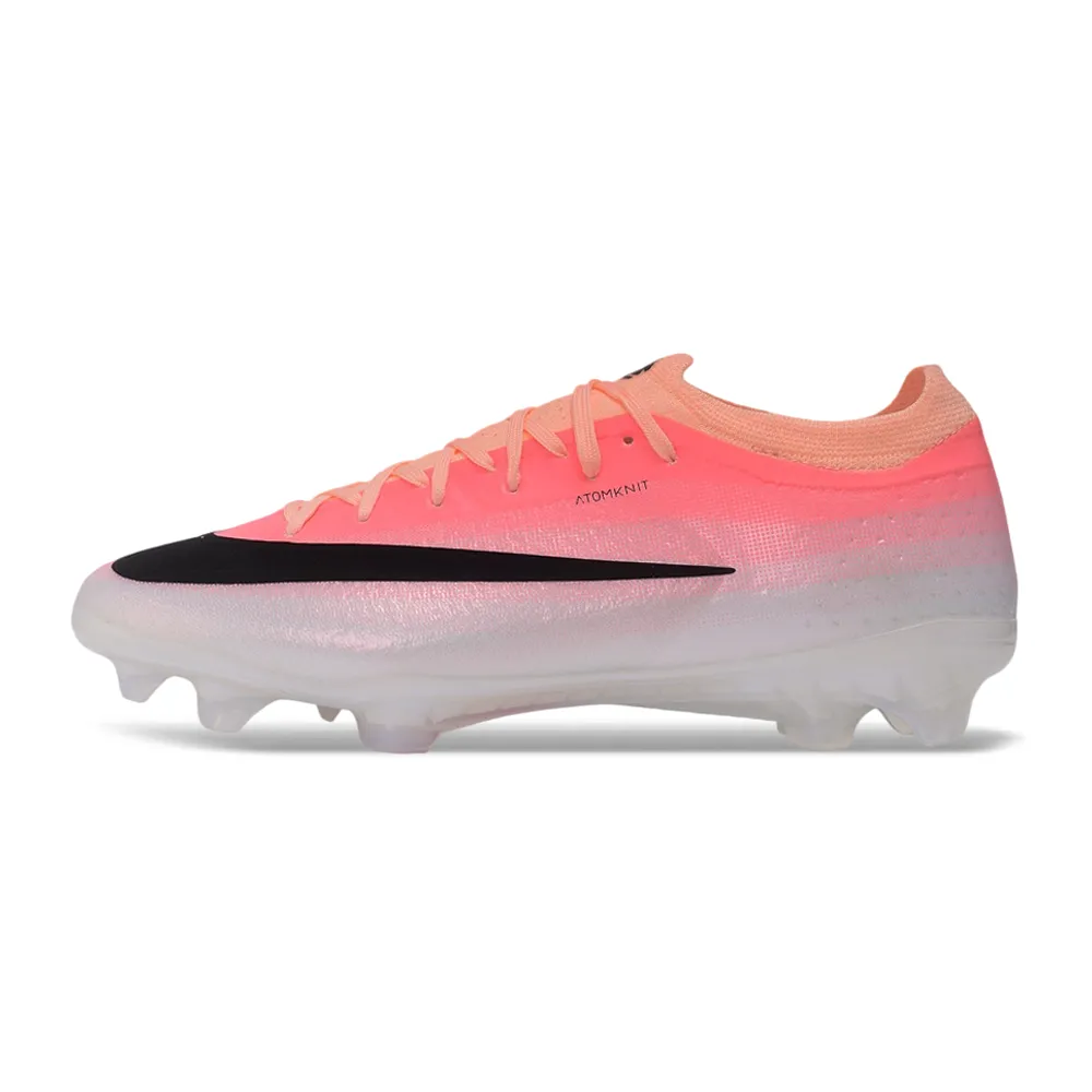 Chuteira Campo Nike Mercurial Vapor 17 Elite FG Rosa e Branco