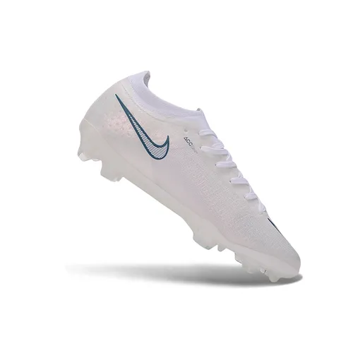 Chuteira Campo Nike Mercurial Vapor 17 Elite FG Branco e Azul