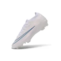 Chuteira Campo Nike Mercurial Vapor 17 Elite FG Branco e Azul - imagem 3