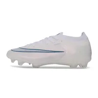 Chuteira Campo Nike Mercurial Vapor 17 Elite FG Branco e Azul - imagem 1