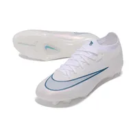 Chuteira Campo Nike Mercurial Vapor 17 Elite FG Branco e Azul - imagem 4