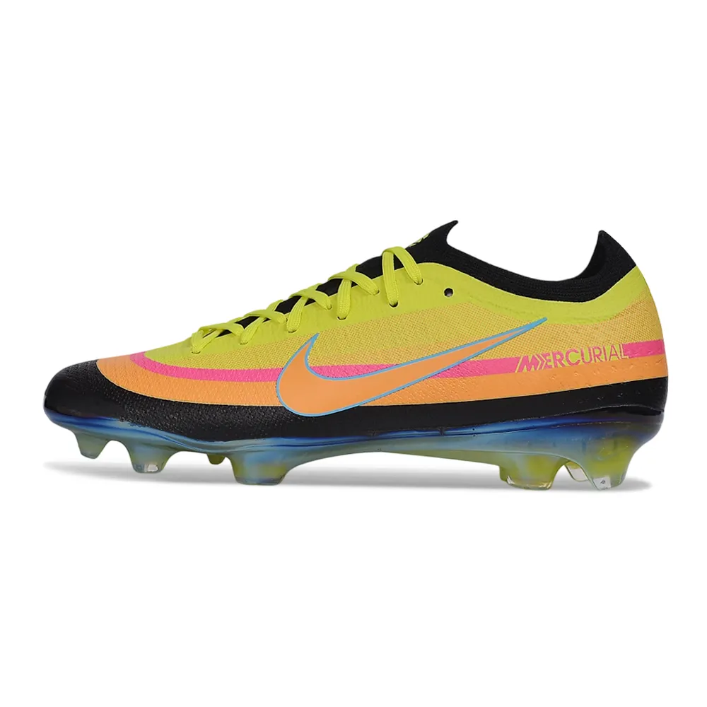 Chuteira Campo Nike Mercurial Vapor 17 Elite FG Amarelo e Preto