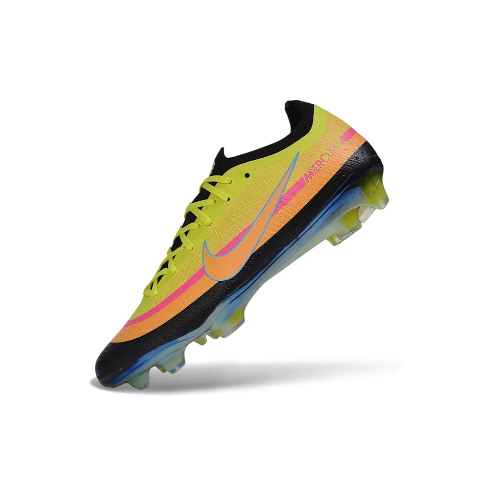 Chuteira Campo Nike Mercurial Vapor 17 Elite FG Amarelo e Preto