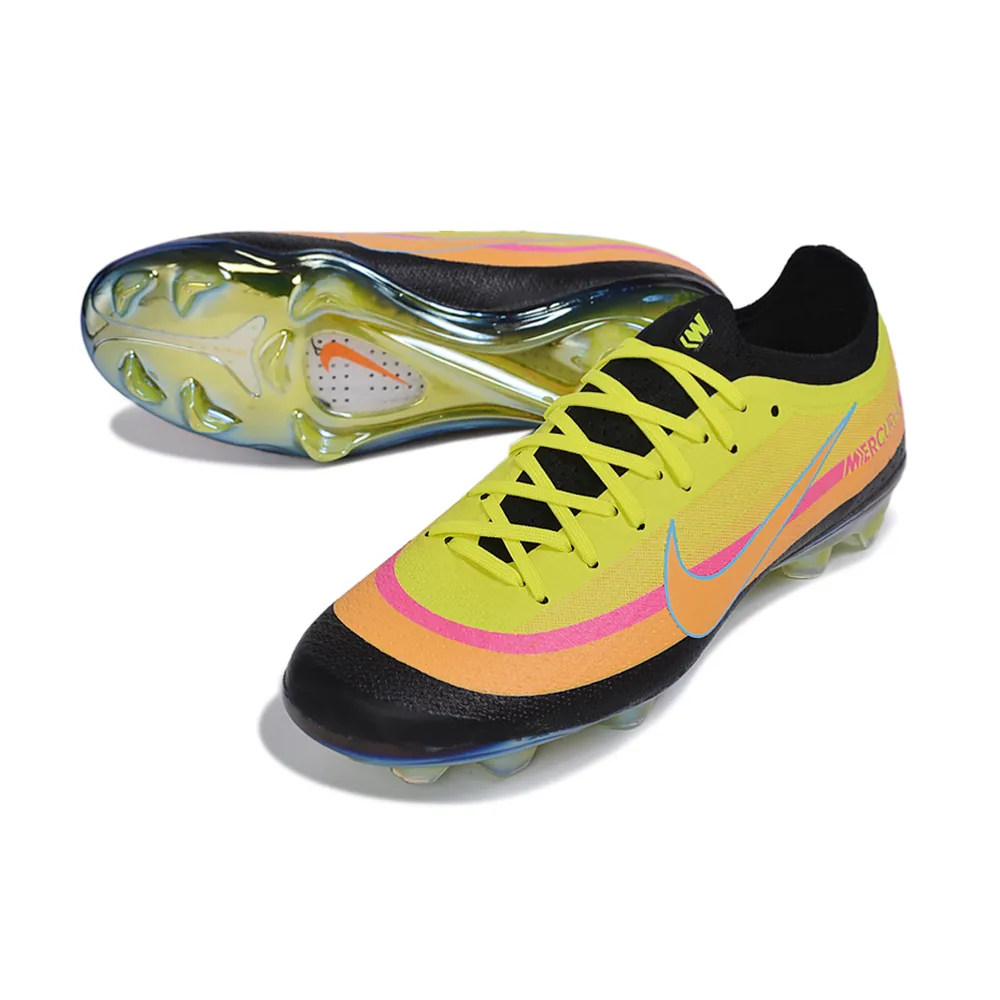 Chuteira Campo Nike Mercurial Vapor 17 Elite FG Amarelo e Preto