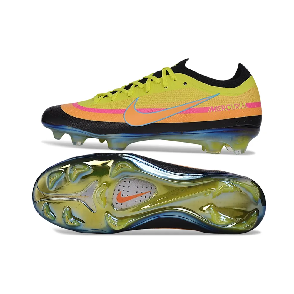 Chuteira Campo Nike Mercurial Vapor 17 Elite FG Amarelo e Preto