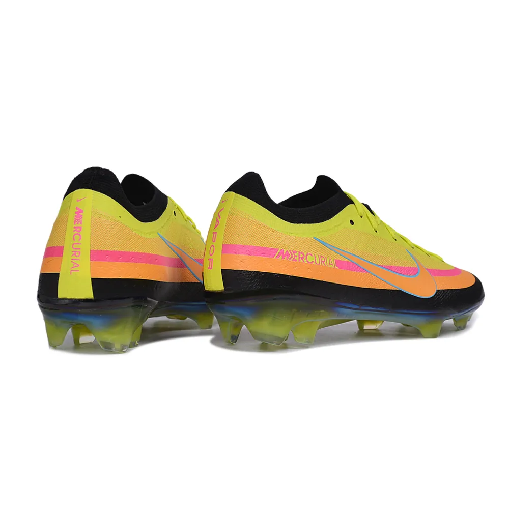 Chuteira Campo Nike Mercurial Vapor 17 Elite FG Amarelo e Preto