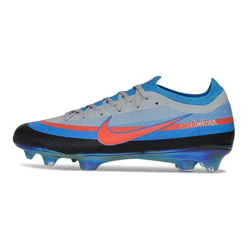 Chuteira Campo Nike Mercurial Vapor 17 Elite FG Azul, Preto e Laranja