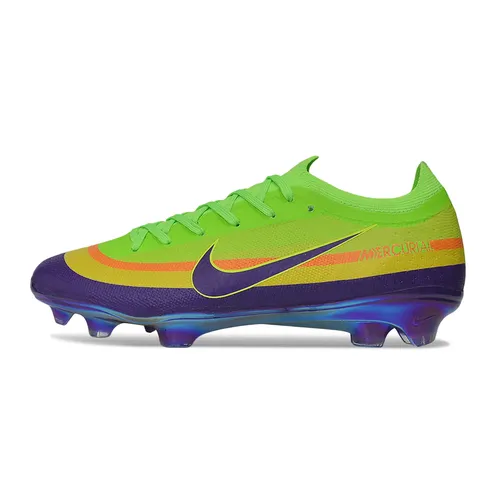 Chuteira Campo Nike Mercurial Vapor 17 Elite FG Verde e Roxo